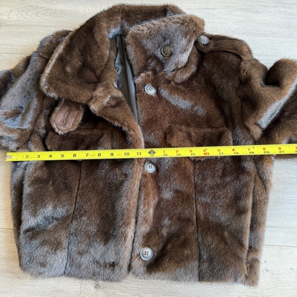 NWT Zara Faux Fur bomber jacket - size medium - Picture 10 of 11